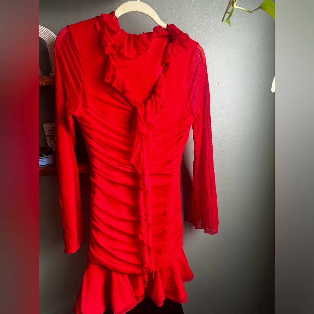 Red bodycon dress - SHEIN - BRAND NEW